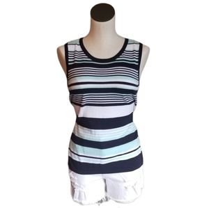 Christopher & Banks striped sweater tank
